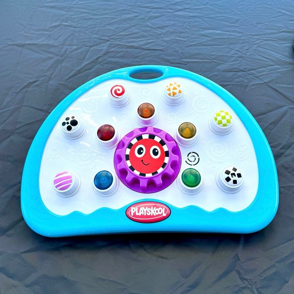 Playskool Vintage Interactive Learning Toy Activity Center Musical Light Toddler